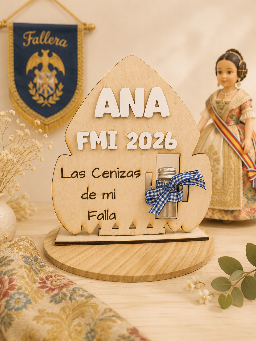 PEINETA GUARDA CENIZAS