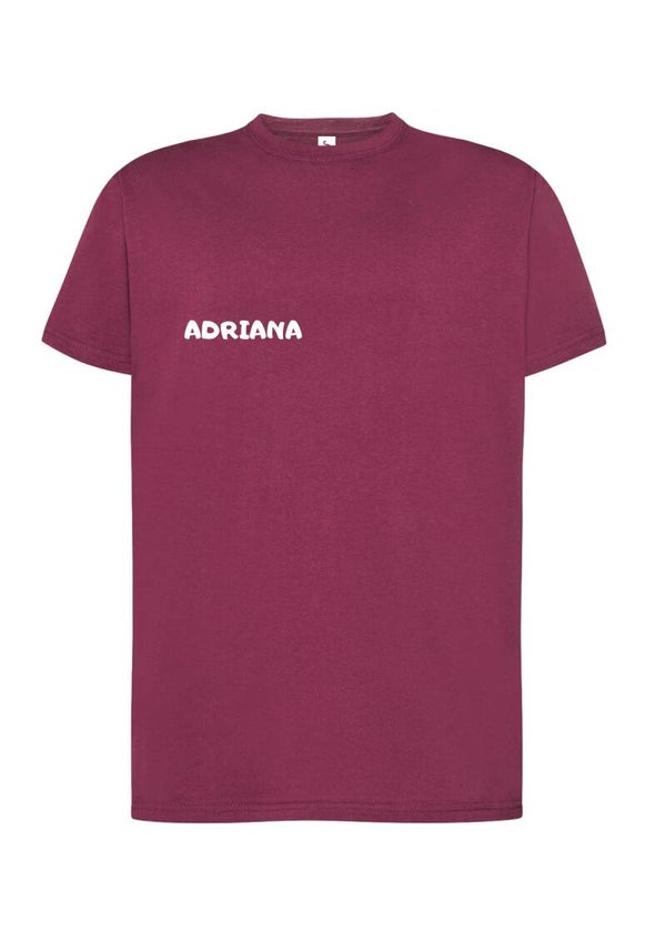 CAMISETA NOMBRE DELANTERO + ESCUDO GRANDE DETRAS O NOMBRES