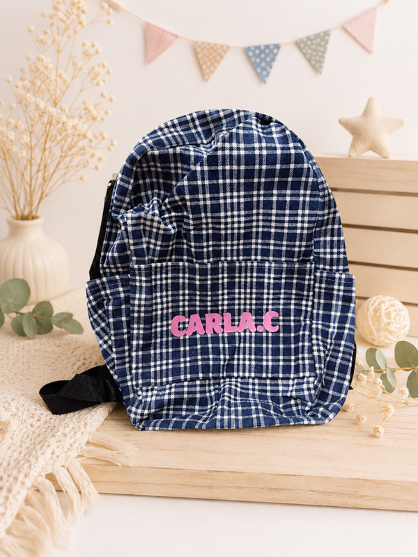 MOCHILA TELA FALLERA PERSONALIZADA
