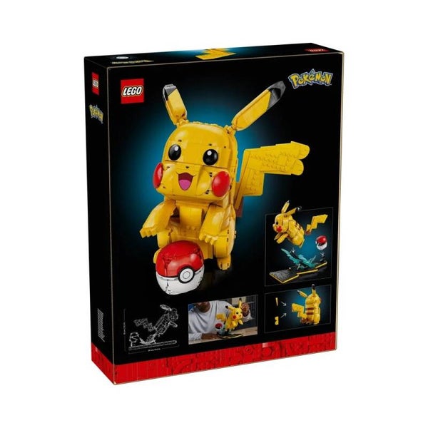 Figura de Construcción Inspirada en Pikachu