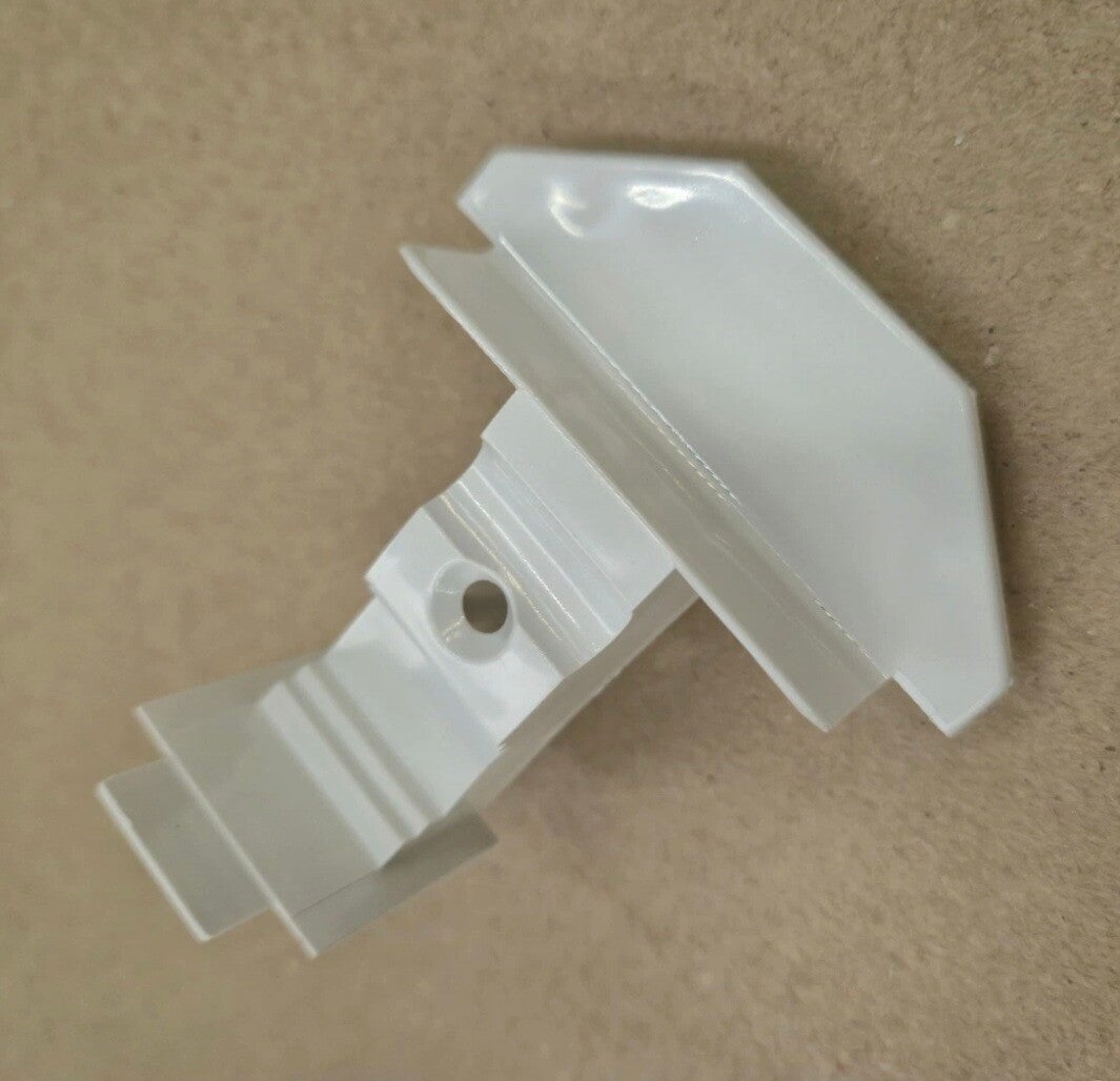 Eurocell Chamfered French Door/window Dummy Mullion End Cap  - White