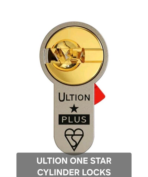 Ultion 1-Star PLUS Euro Cylinder Locks