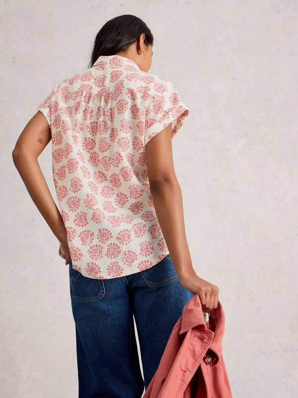 Molly Organic Cotton Collared Shirt