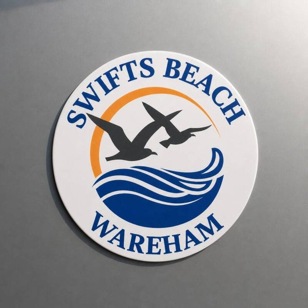 Swifts Beach Car Magnet