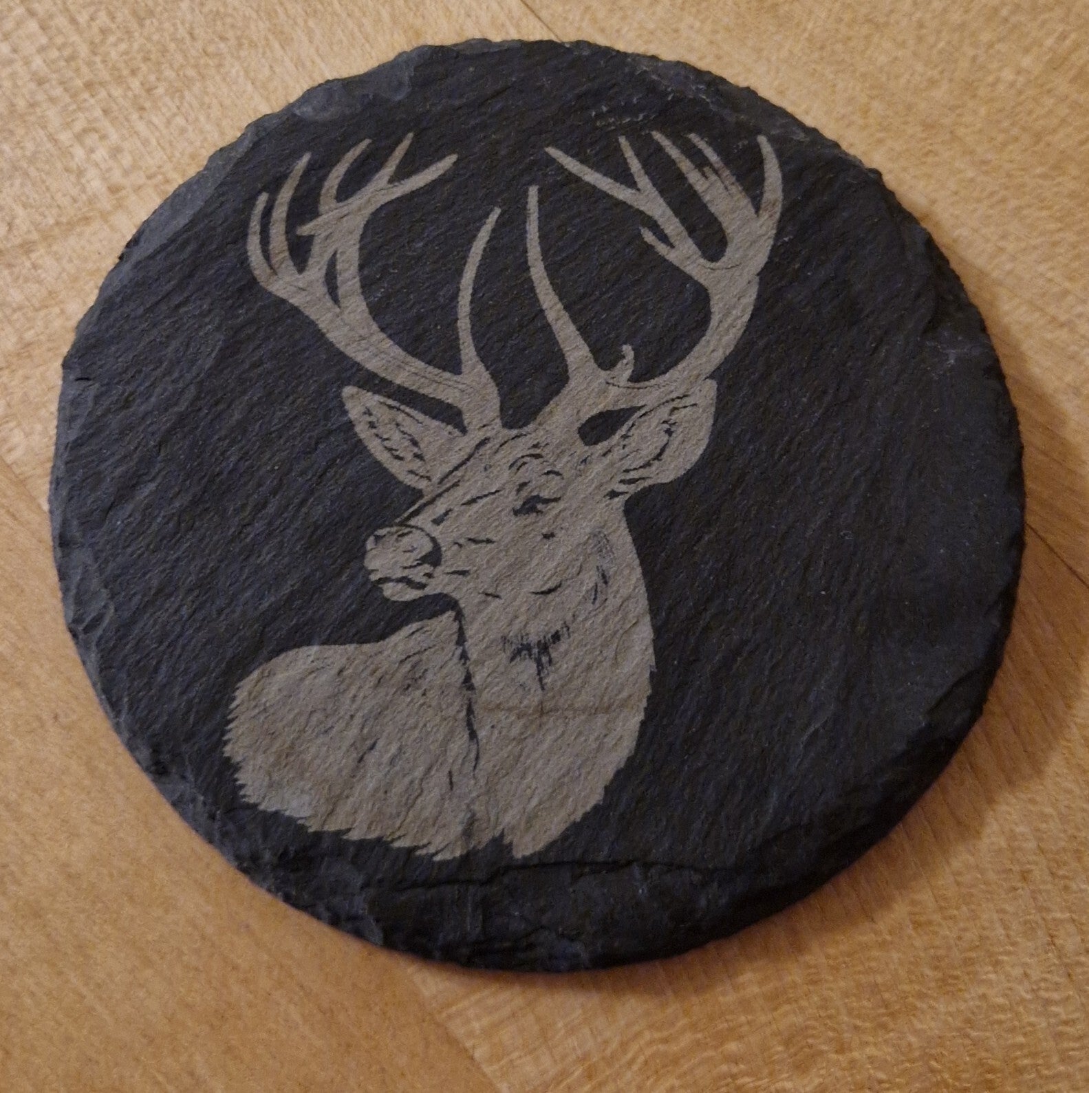 Schiefer Untersetzer