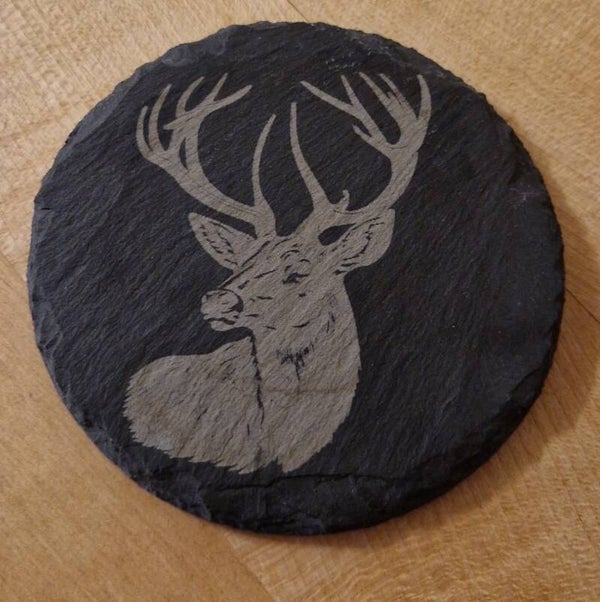 Schiefer Untersetzer