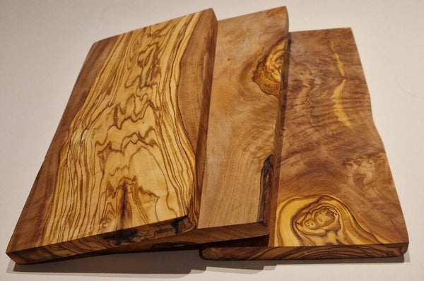 Schneidbrett 30x15x1,8cm aus Olivenholz