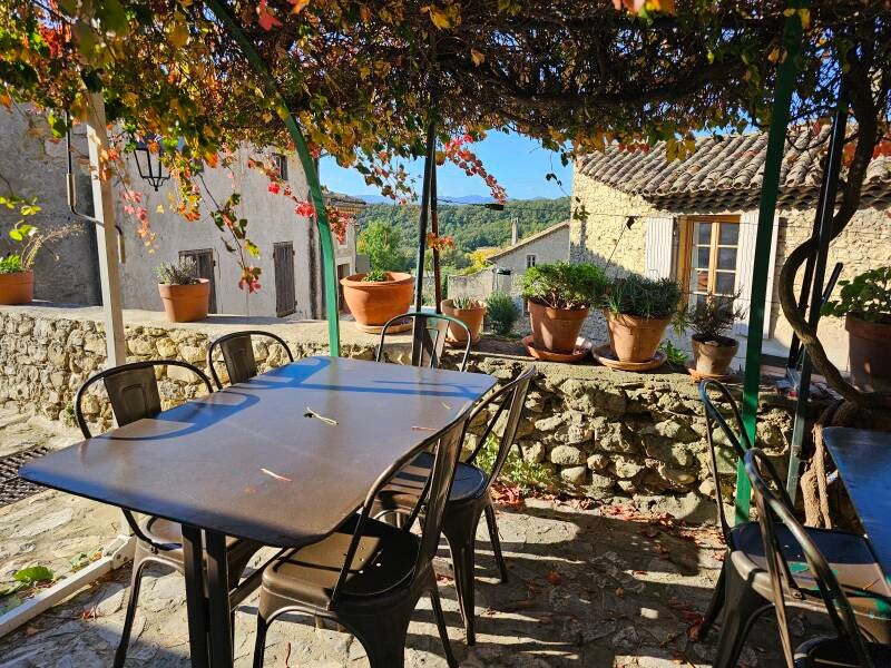 Terrasse Bistrot Mirmande