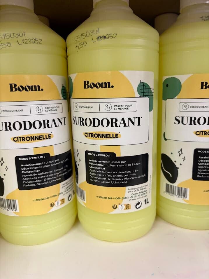 Nettoyant surodorant BOOM 1L