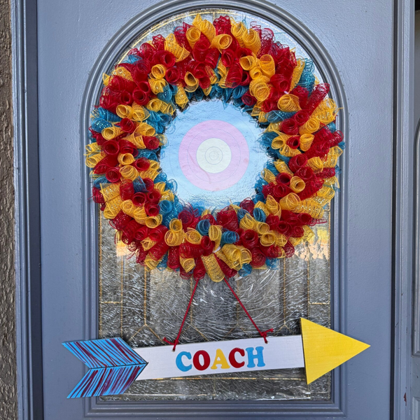 Personalized Archery Wreath