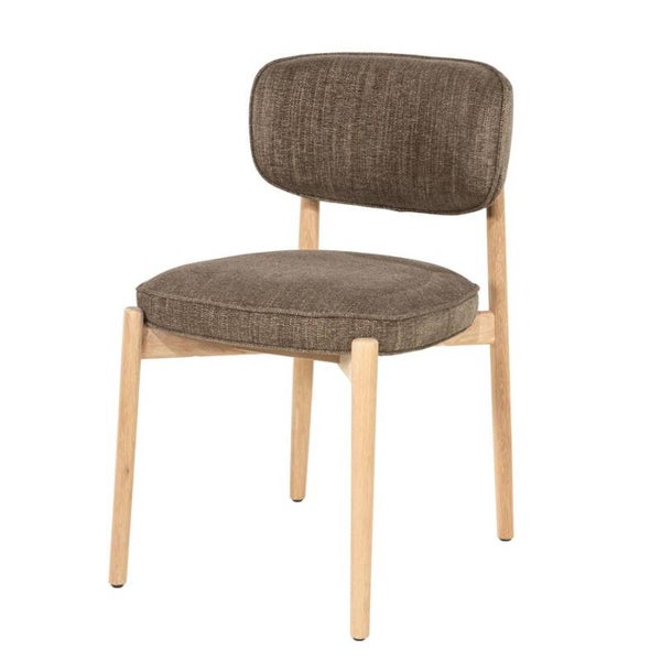 Eleonora stoel Rune naturel - bruin serene