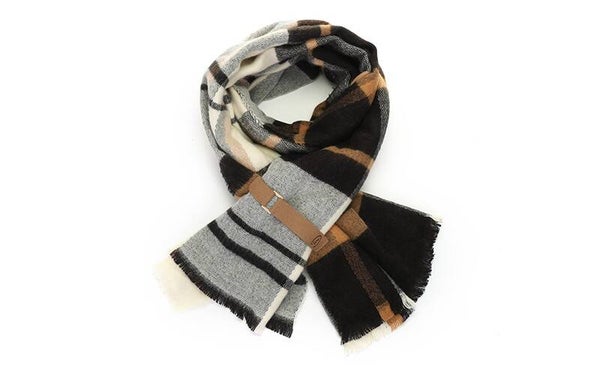 Wintersjaal Lieve Zwart
