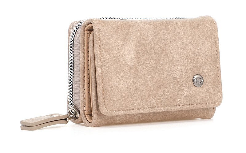 Klein portemonneetje Kreta Khaki