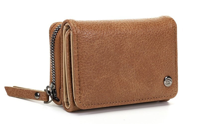 Klein portemonneetje Tonga Camel