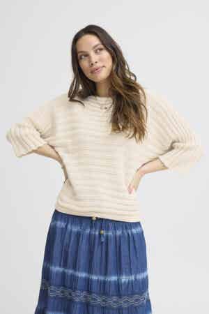 Sorbet - Knit trui - Sandshell