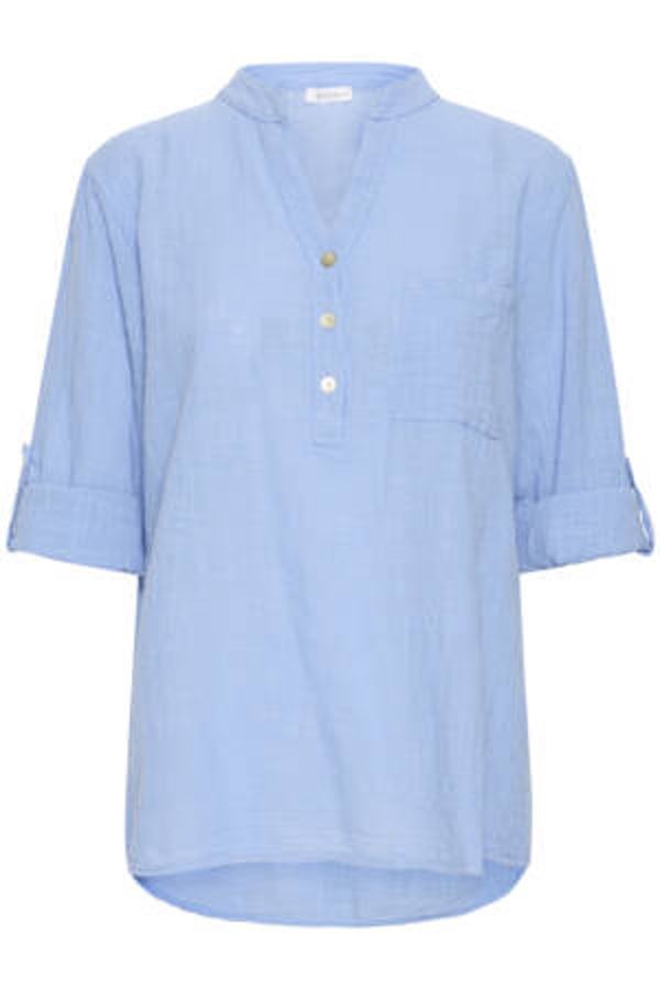 Sorbet - Katoenen blouse Alexa - Blauw