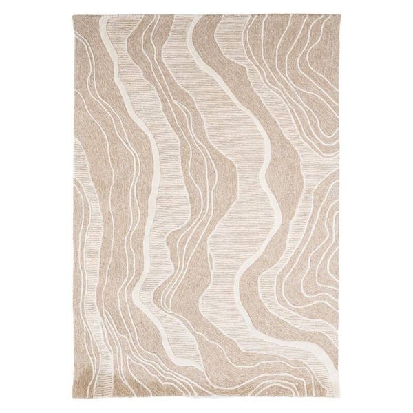 By Boo Vloerkleed Soil 190x290cm Beige