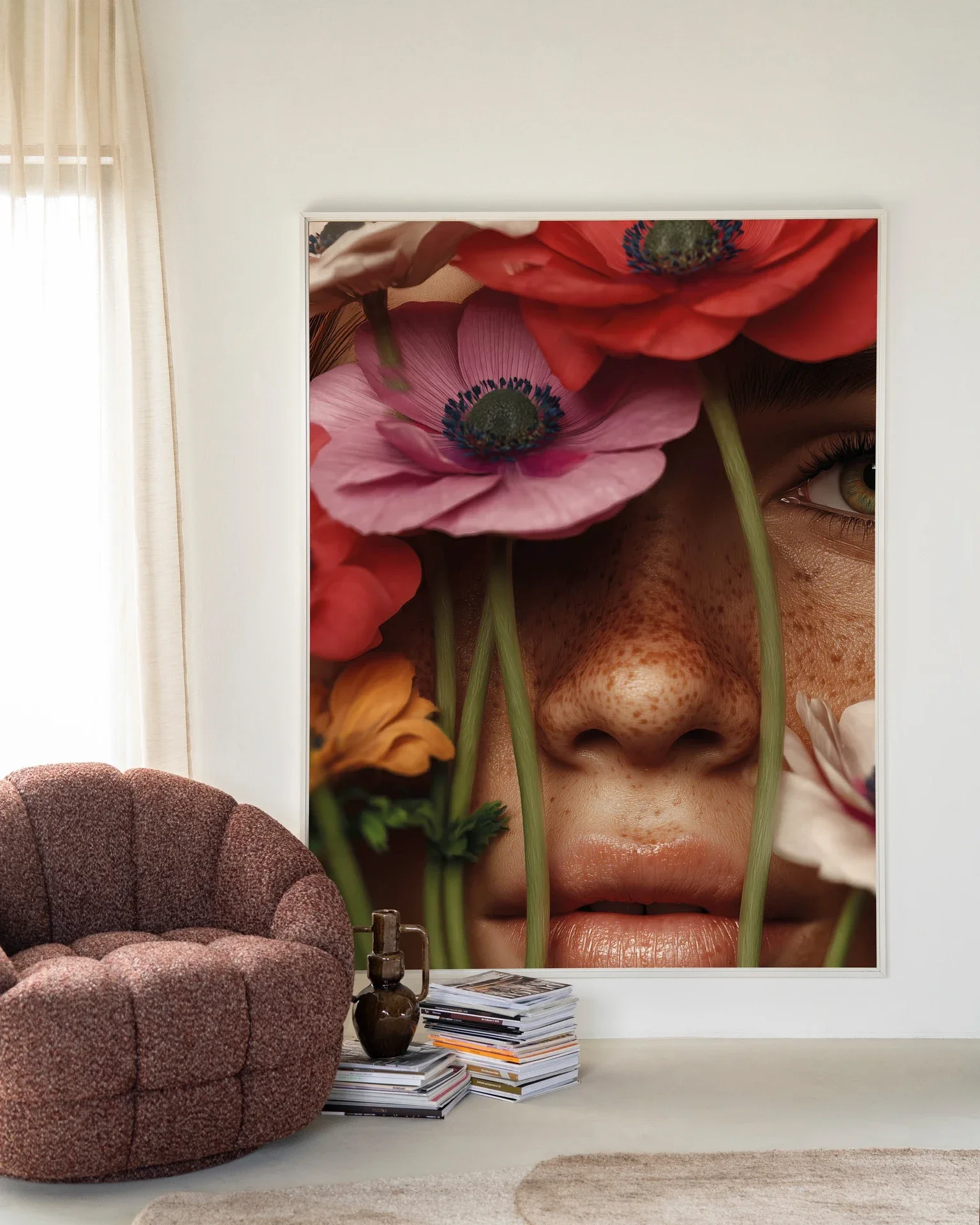 Urban Cotton Glas Anemone