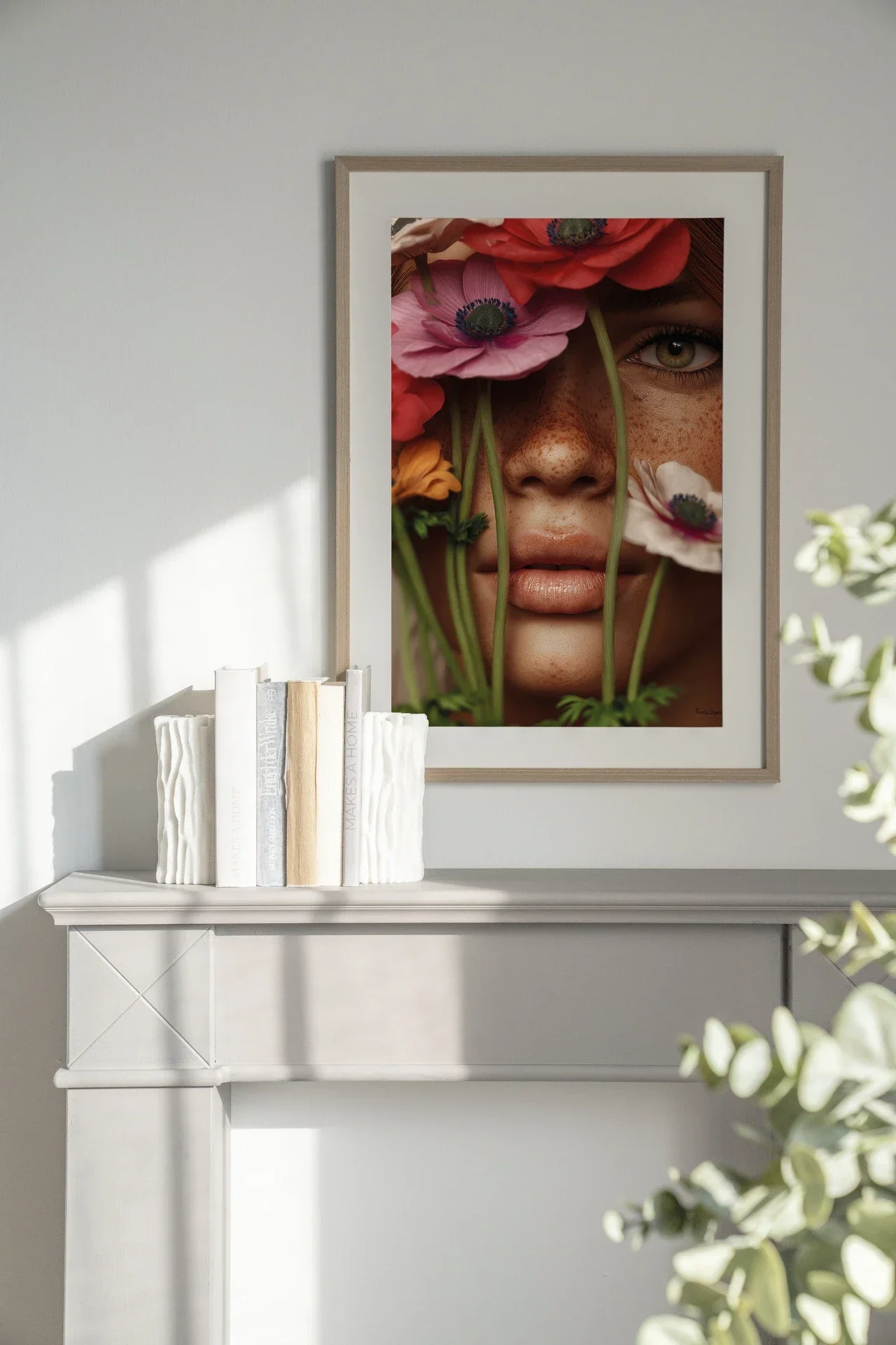 Urban Cotton Artprint Anemone
