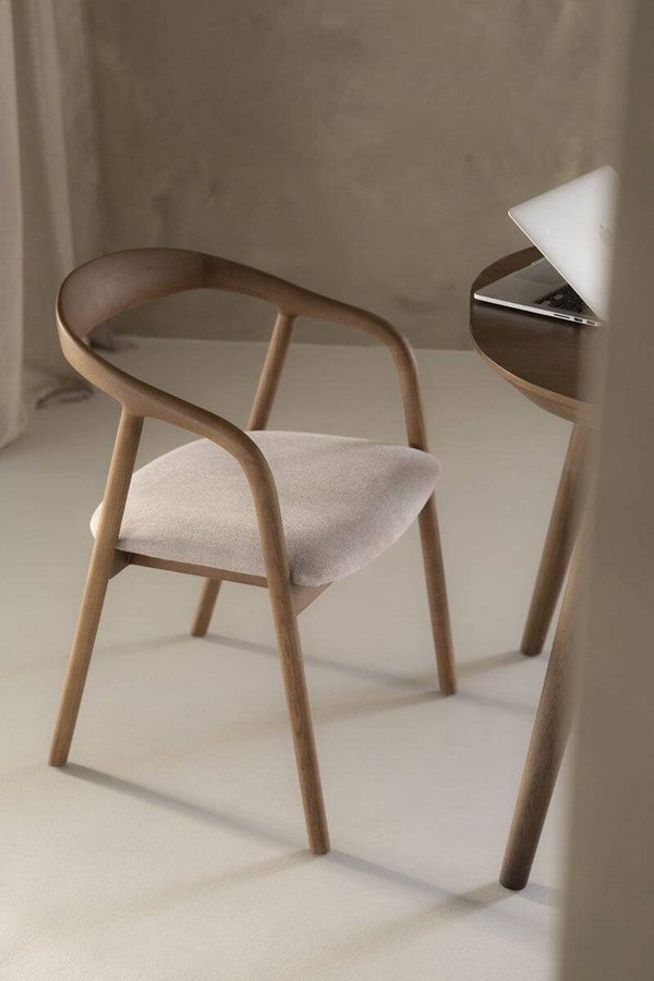 Eleonora Eetkamerstoel Rayven Lichtbruin