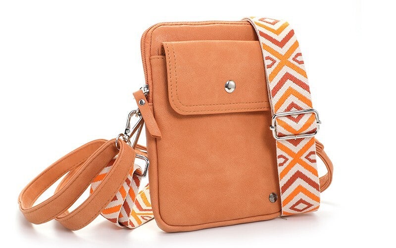 Telefoon/schoudertasje Spa Oranje