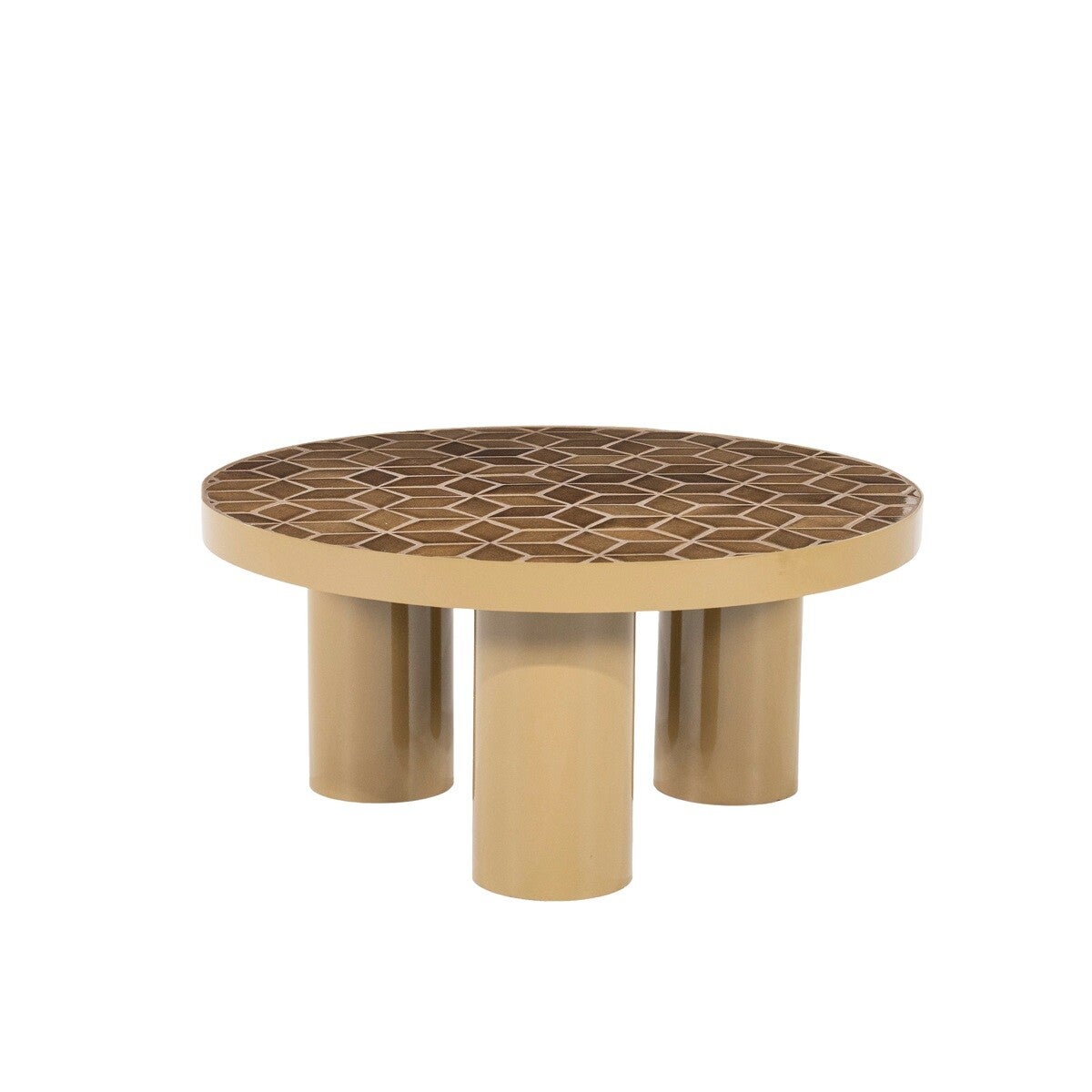By Boo Salontafel Patterna bruin
