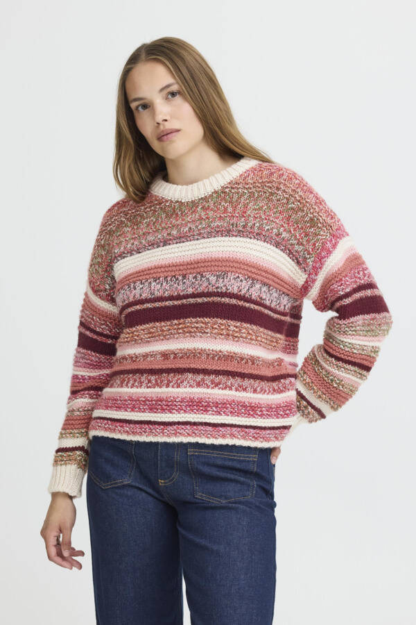 Pulz Jeans Pullover Multicolor