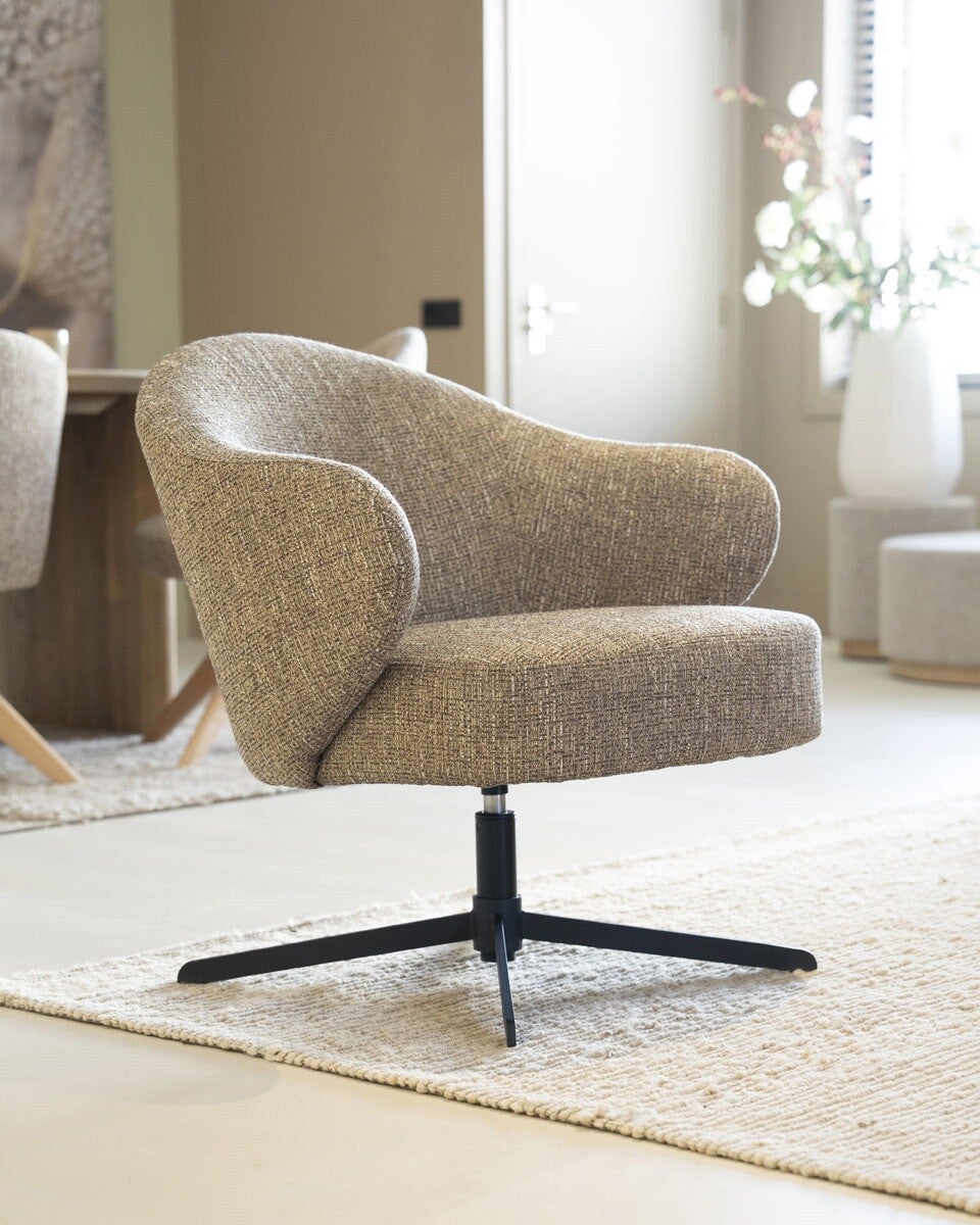 Eleonora Fauteuil Connor Taupe