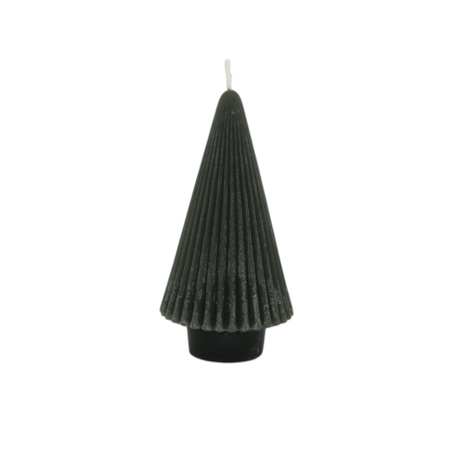 Home Society Kaars Tree Stripe L Zwart