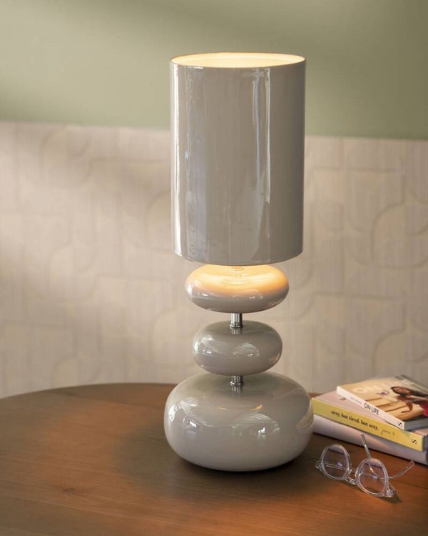 By Boo Tafellamp Orbs Beige