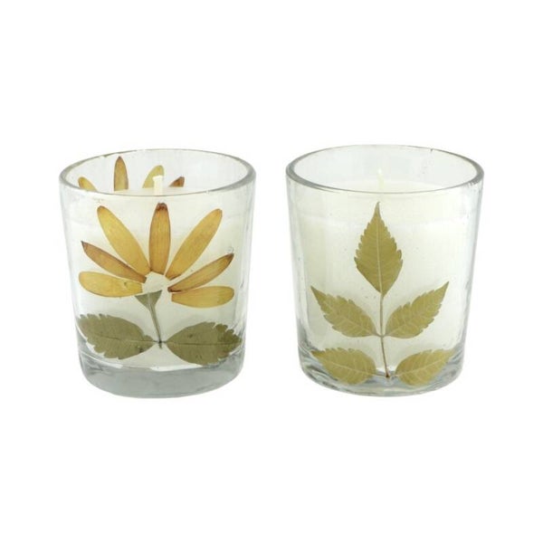 Home Society Kaars Vern in glas S