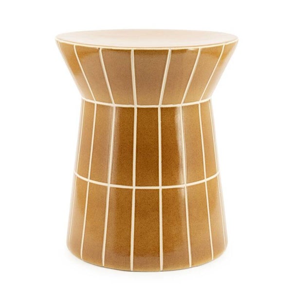 By Boo Bijzettafel TileTastic 2 Mustard