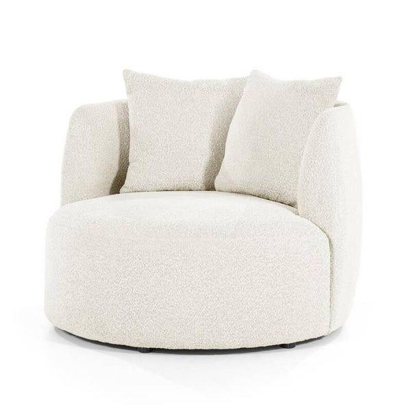 Eleonora Fauteuil Louis met kussen beige