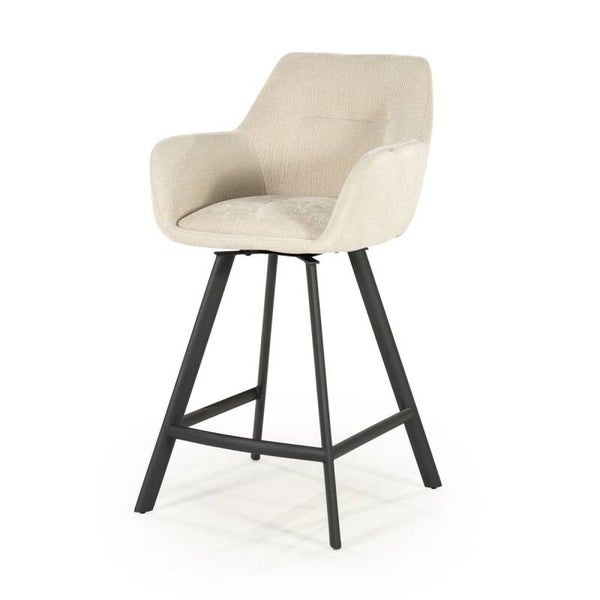By Boo Barstoel Bliss met arml. Beige