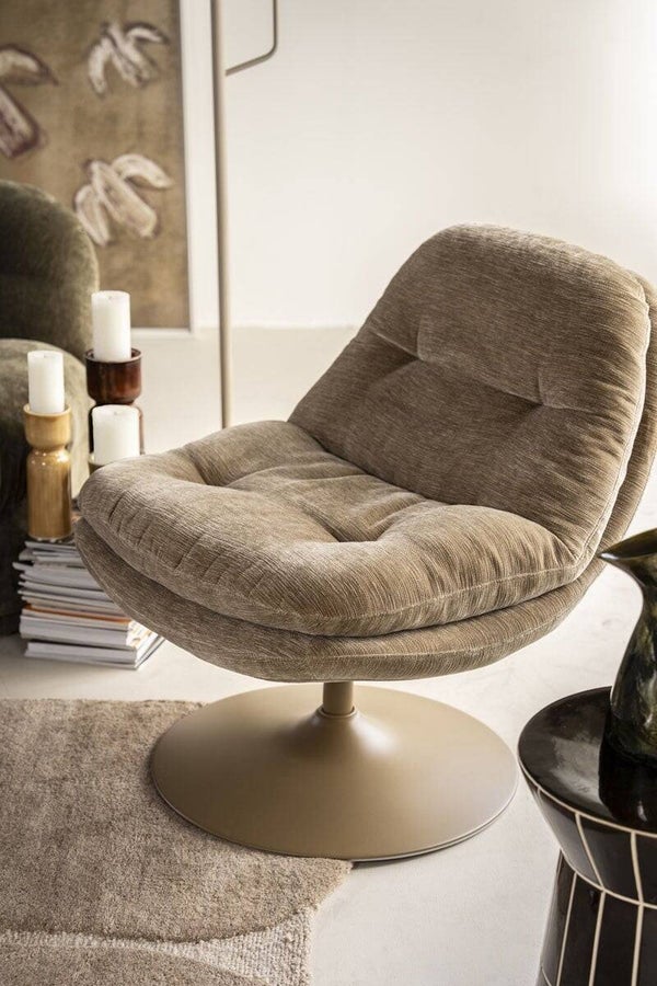 By Boo Loungestoel Tromba Taupe