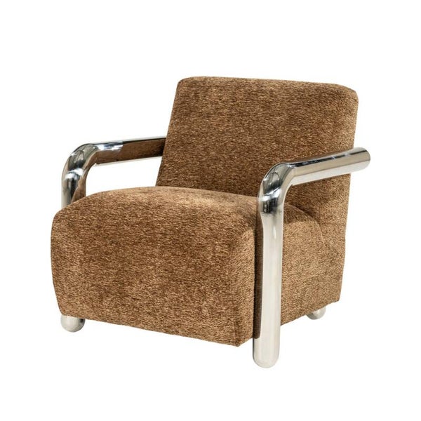 By Boo Fauteuil Chromette bruin