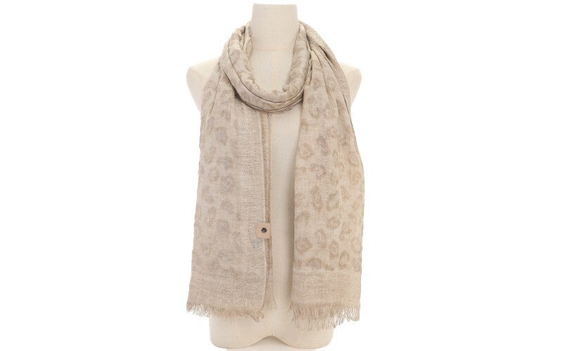 Sjaal Cape town Khaki