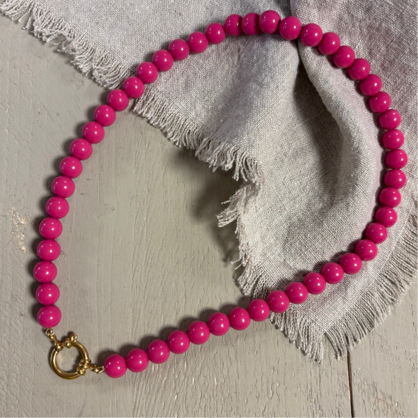 Bubbelketting M Fucsia