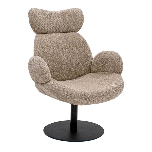 Kick Collection Draaifauteuil Lev Beige