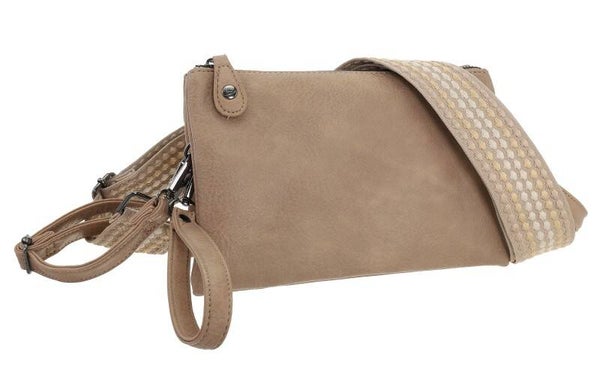 Schoudertasje New York Light Camel