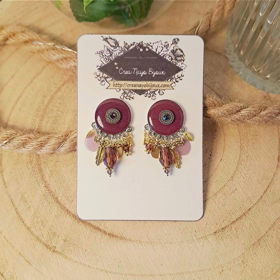 Les Boucles d'oreilles "Anaé"