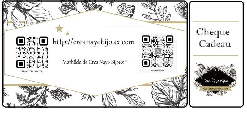 Carte Cadeau - valeur 20 euros