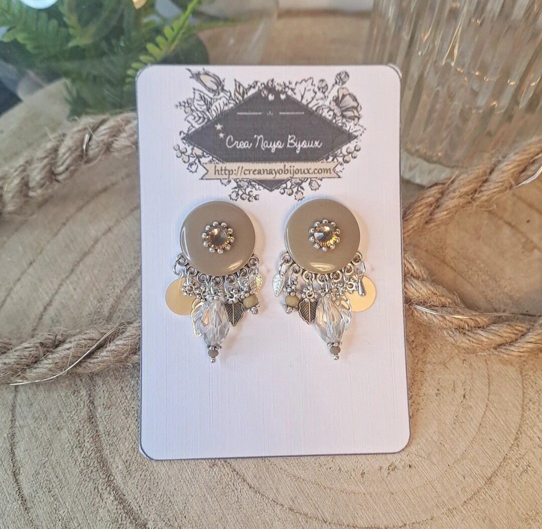 Les Boucles d'oreilles "Audrey"