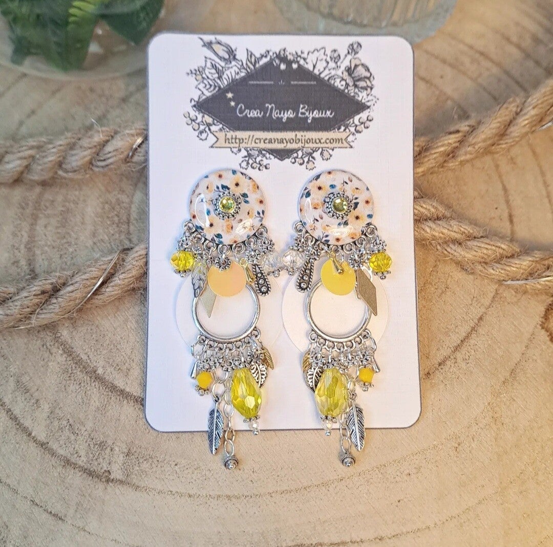 Les Boucles d'oreilles "Livia"