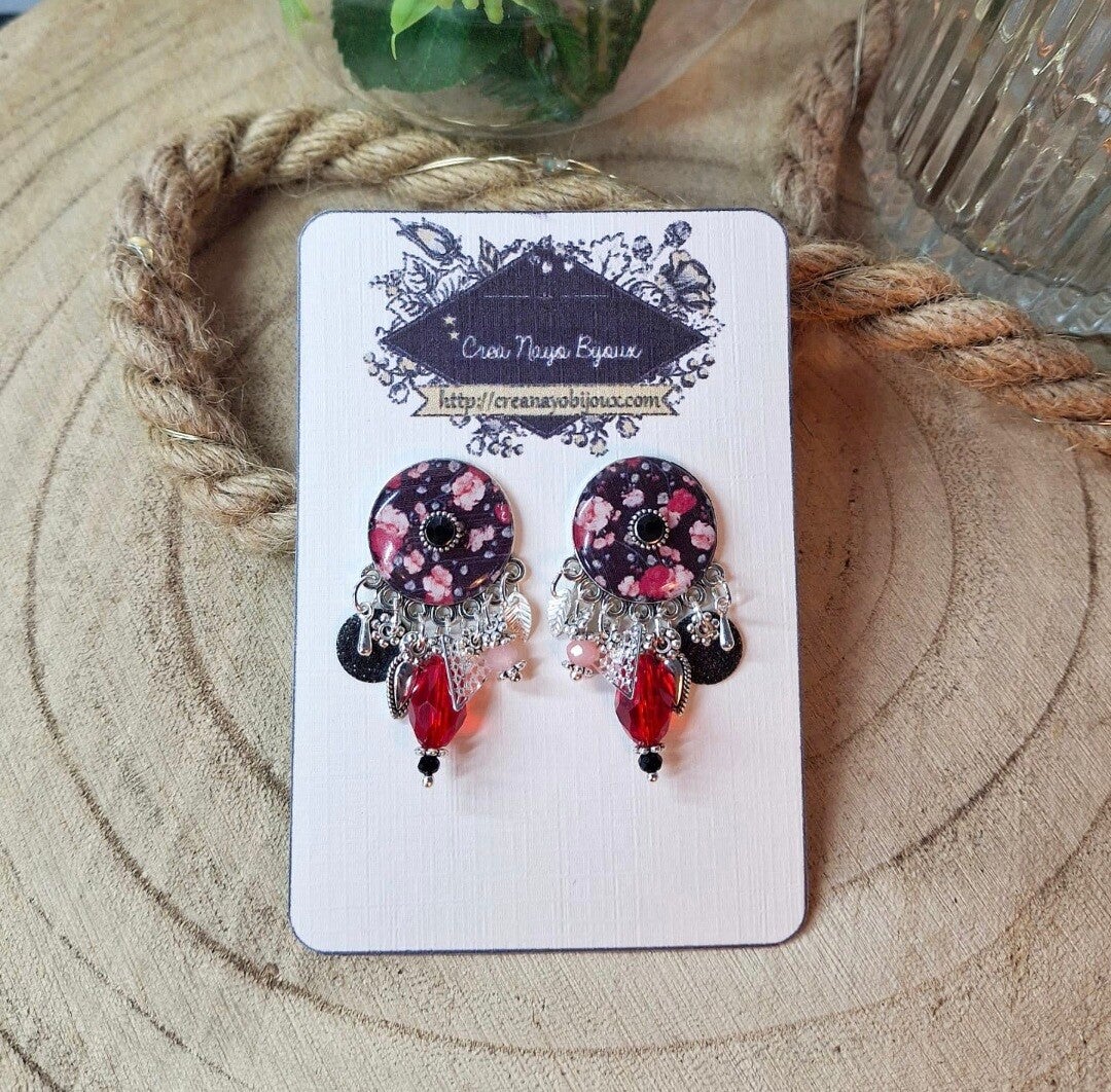 Les Boucles d'oreilles "Béatrice"
