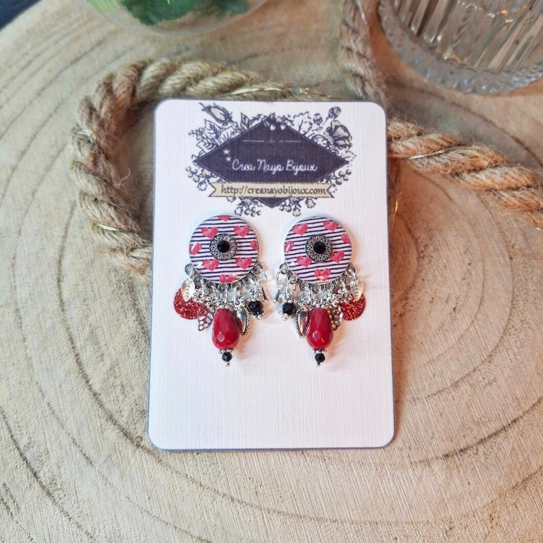 Les Boucles d'oreilles "Émilie"