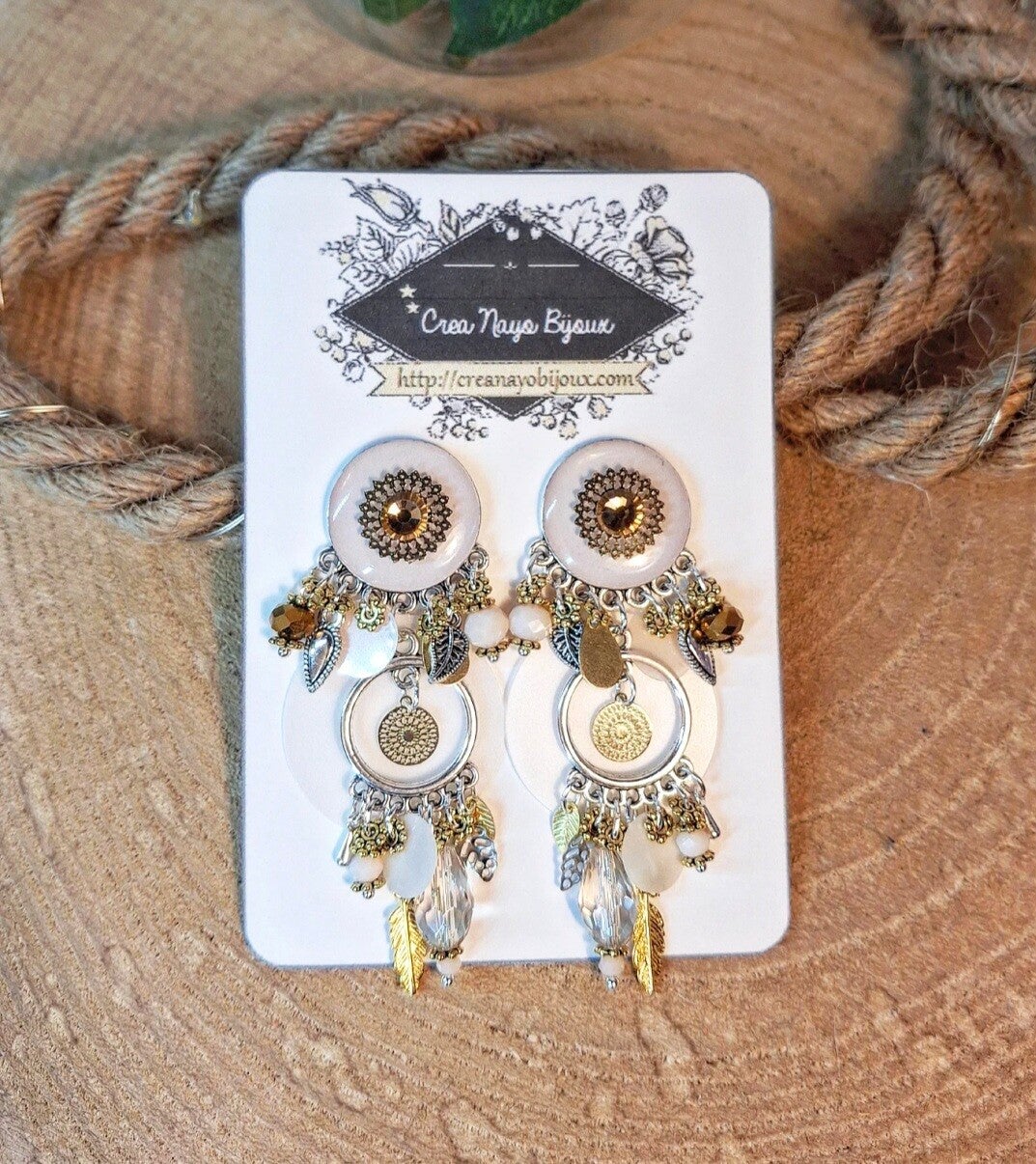 Les Boucles d'oreilles "Julia"