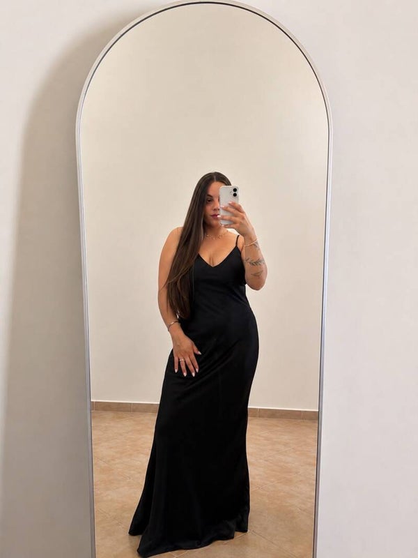 Satin Dress