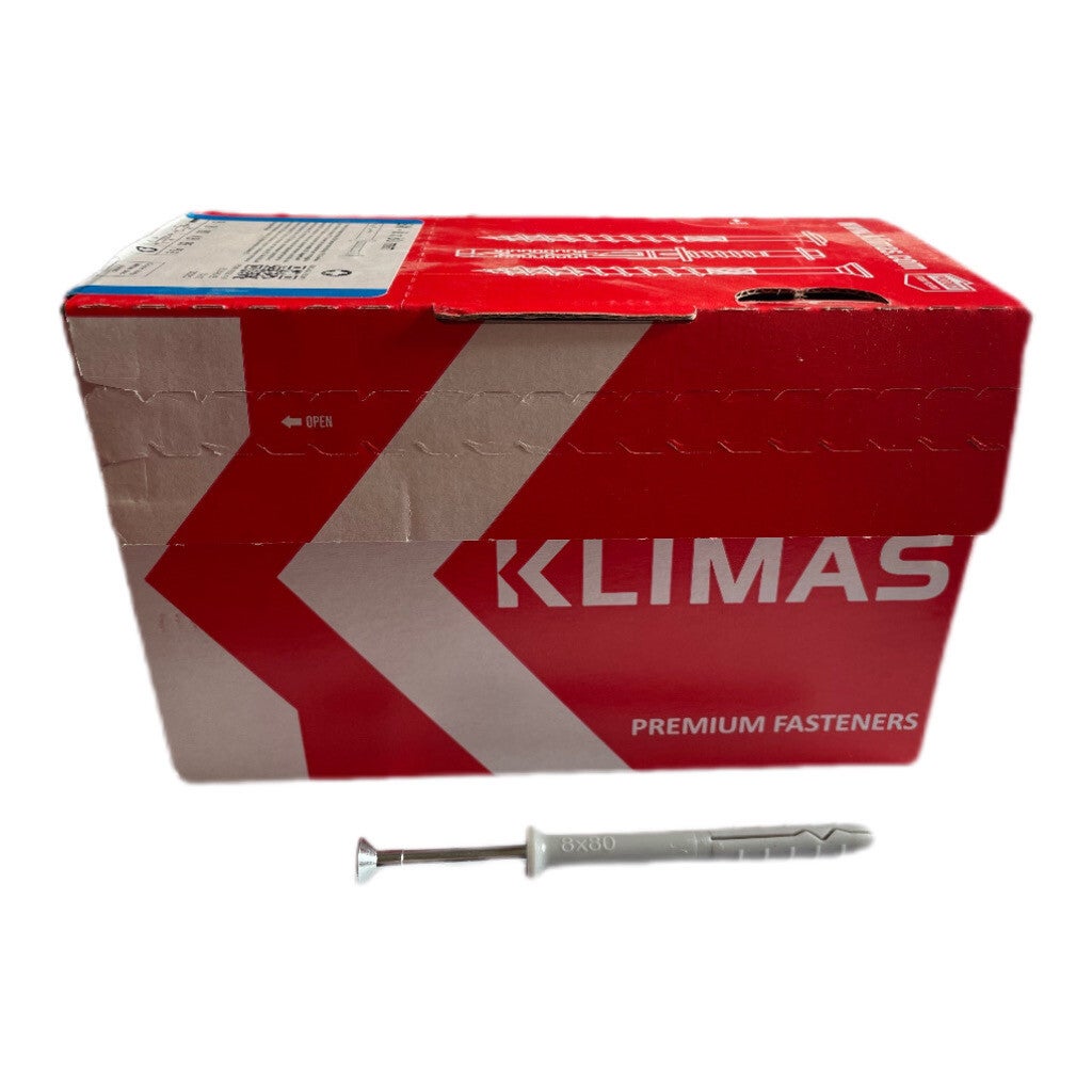 Slagpluggen (100stuks) Nagelpluggen/snelle universele installatieplugen