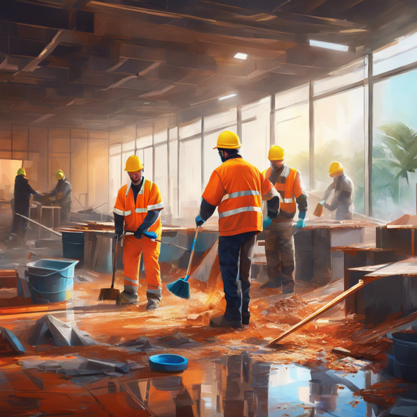 Nettoyage de fin de chantier (1h)
